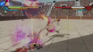 Xenoverse 2: Wife Performing Throws Of Doom on, KiidFromThe9.