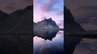 Beauty of Iceland 🤍 #iceland #nature  #mountains #travel #shorts