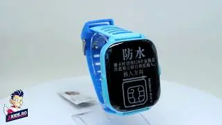 #XKids: Smartwatch Pentru Copii Wonlex KT02 cu Functie Telefon, GPS, 3G, Camera, IP67, Android
