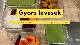 Színes levesek a szürke hétköznapokra 🥣 | Egyszerű krémlevesek fagyasztott alapanyagokból