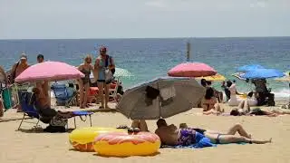 Playa de levante Benidorm 2021
