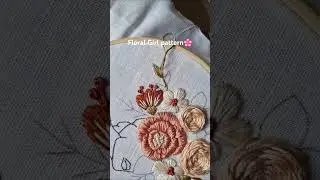 Soft Lines & Calm Vibes ✨ | Girl Pattern &ndash; 25% OFF! #embroidery #handembroidery #stitch #craft #diy