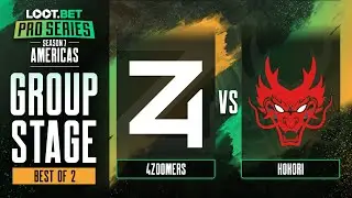 4 Zoomers vs Hokori Game 1 - Pro Series 7 AM: Group Stage w/ KMart & ET