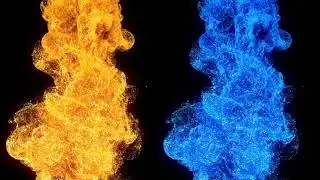 3D animation / magic paricle dust vfx in houdinifx