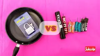 Top Experiment : Check The Strength Of The Padlock And Frying Pan