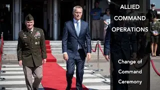 Allied Command Operations Change of Command Ceremony