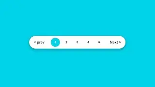 Membuat Pagination dengan HTML CSS | Custom Pagination HTML CSS - Mandan Koding