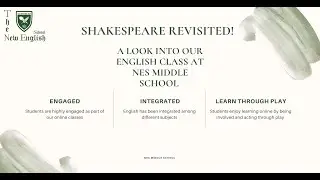 Middle school students acting out Shakespeare - Living aMidsummer Night's Dream.