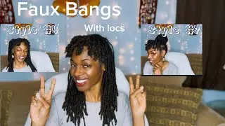 Faux Bangs on Locs: 8 Styling Techniques without Retwisting