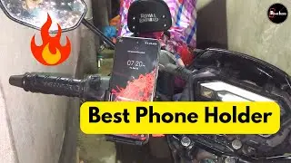 🔥 Wecool Phone Holder For Bike Motorcycles - Strong and Durable Phone Holder For vlogging Map View