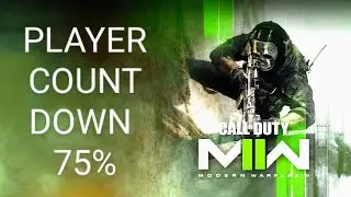 MODERN WARFARE II: PLAYER COUNT DROPS 74% WHERE DID EVERYONE GO???
