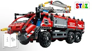 LEGO 42068 Mod. A ⚙️ - Airport Rescue Vehicle - instructions