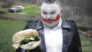 (YTP) Fat Joker has trouble laughing while cooking crazy hamburger in Brazil