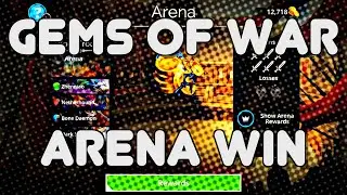 Gems of War - Arena Play Thru for 50 Trophy Award