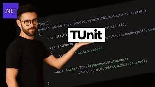How to Integration Test with the new .NET Testing Framework
