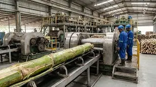 Amazing Eco-Technology: Turning Banana Stems into Leather Wallets (Full Process)