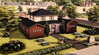 I Built a Realistic Medical Clinic in The Sims 4 🏥 | Speed Build (No CC)