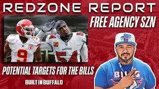 Free Agency SZN, Potential Targets for the Bills | The Redzone Report Live