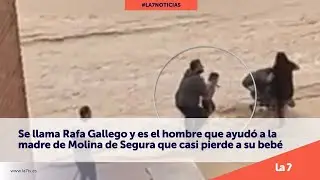 Se llama Rafa Gallego y es el hombre que ayudó a la madre de Molina que casi pierde a su bebé | La 7