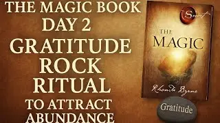 The Magic Book Day 2 | Gratitude Rock Ritual to Attract Abundance#audiobook #gratitudejournal #night
