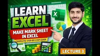 How to Make Marksheet in Excel | Automatic Formula | Step by Step for Beginners