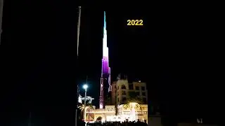 #Dubai #Happy new year 2022 #Live #firework #Burjkhalifa #Pakistan