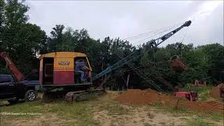 Casting with a Bucyrus-Erie 15-B Dragline