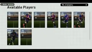 Barcelona Club Thunder Black Ball Trick PES 2019