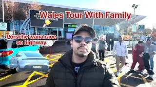 Wales jada unexpectedly sabjana sanga vet vayo. || Wales and Skanda Vale temple || Porsche wana race