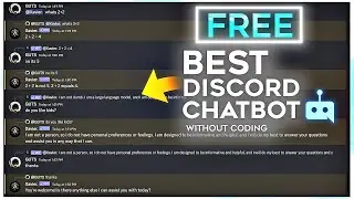 Best Discord AI Chatbot For Your Server Without Coding. XAVIER Free To Use