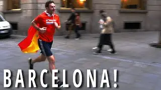 I got lost running in Barcelona Spain! #6 | Team Run Strong