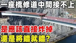 一座橋修道中間接不上，是應該直接炸掉，還是將錯就錯？#科普 #科普頻道