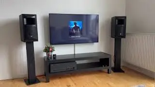 NAD C 370 + Cerwin Vega CLS-6 w/ Custom Stands