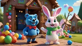 Ten Little Candy Bears Dancing | Fun Counting Song for Kids | Sweet Bear Rhyme
