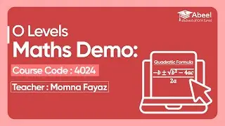 O Level Maths (4024) Demo - Graphs in Practical Situations Part 2 | Teacher Momna Fayaz