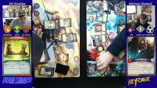 KeyForge - Double-elimination tournament