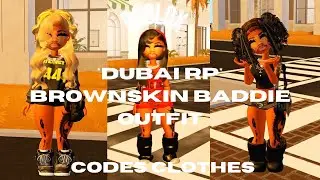 Коды Roblox Brownskin Baddie Outfit на одежду *dubai rp*