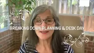 FLYLADY: Breaking Down Planning & Desk Day #flyladykat