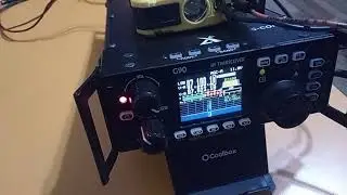 Arrancador de bater&iacute;a como fuente de radio Xiegu G90
