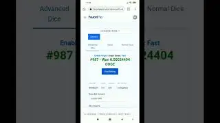 Start with 2.0 DOGE and win 3.0 DOGE in Faucetpay.io Dice!