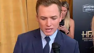 Taron Egerton at the Hollywood film awards 23rd 2019