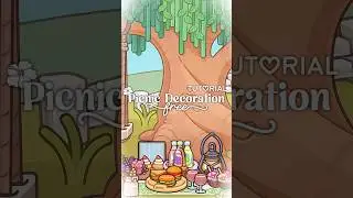 Free Picnic Decoration Tutorial #avatarworld #tocaboca #fypviralシ #shorts