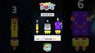 Numberblocks World | Learn Times Tables with Fun & Games #shorts