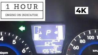 Relaxing engine on indicator sound 1 hour background white noise ambience study sleep no talking