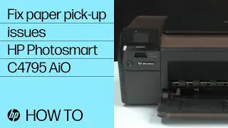 Fixing Paper Pick-Up Issues | HP Photosmart C4795 All-in-One Printer | HP