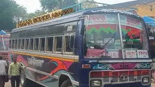 ABHISHEK ❤ASANSOL to NABADWIP super fast bus ABHISHEK/ অভিষেক WB 41J 5258..TATA 1515c BS4❤