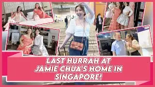 VISITING MY CLOSEST FRIEND IN SINGAPORE @jamiechuachannel (TEMP HOUSE TOUR AND CLOSET RAID) | Small Laude