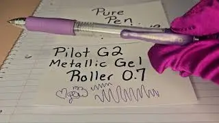 Pure Pen Perspective: Pilot G2 Metallic Gel Roller