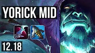 YORICK vs CASSIOPEIA (MID) | Rank 7 Yorick, 2/2/14, 300+ games | EUW Master | 12.18