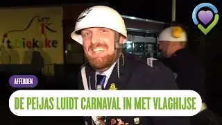 De Peijas luidt het nieuwe carnavalsseizoen in met vlaghijse
